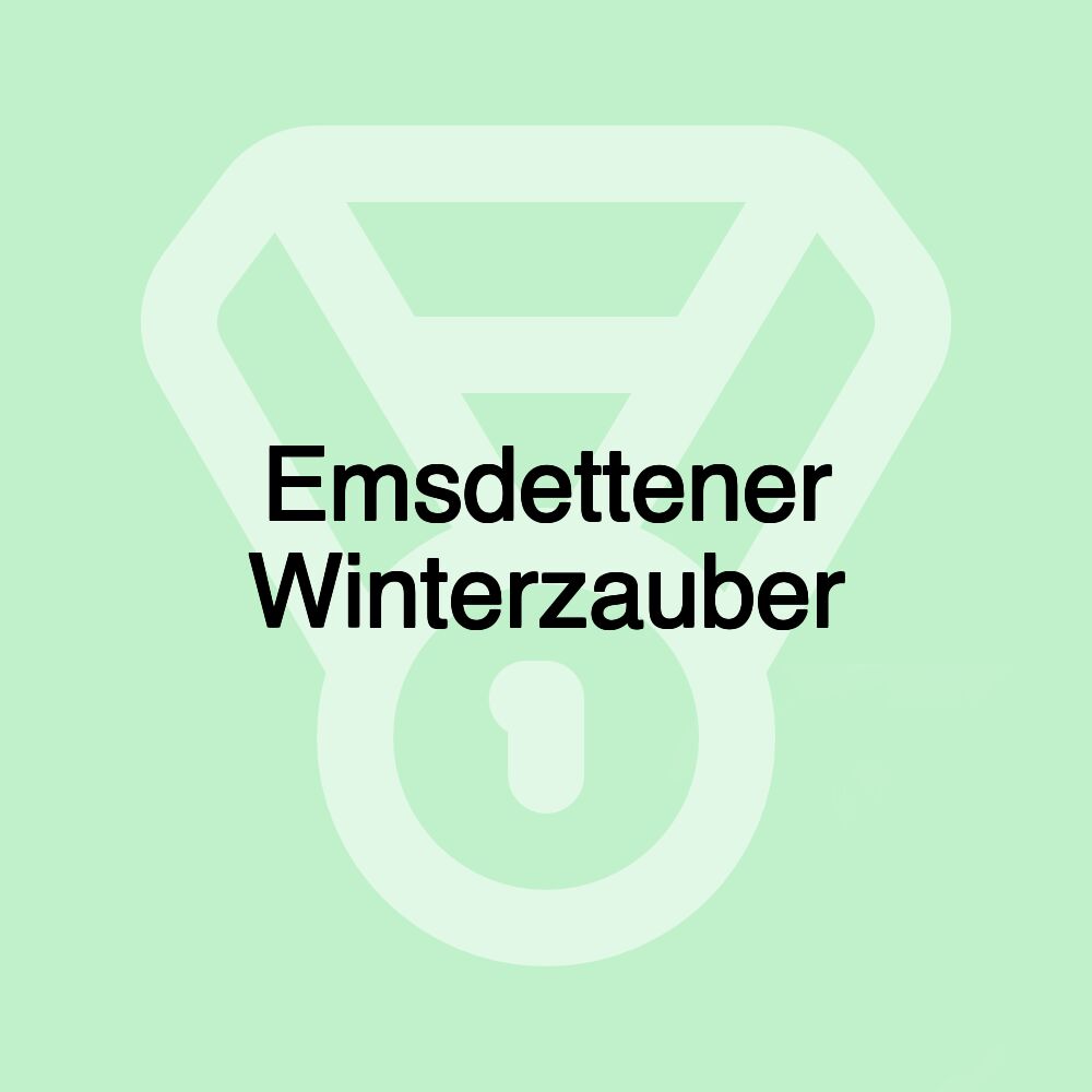 Emsdettener Winterzauber