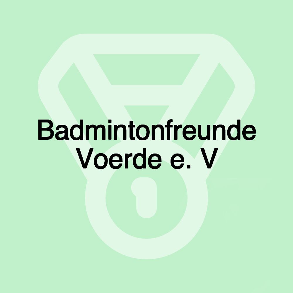 Badmintonfreunde Voerde e. V