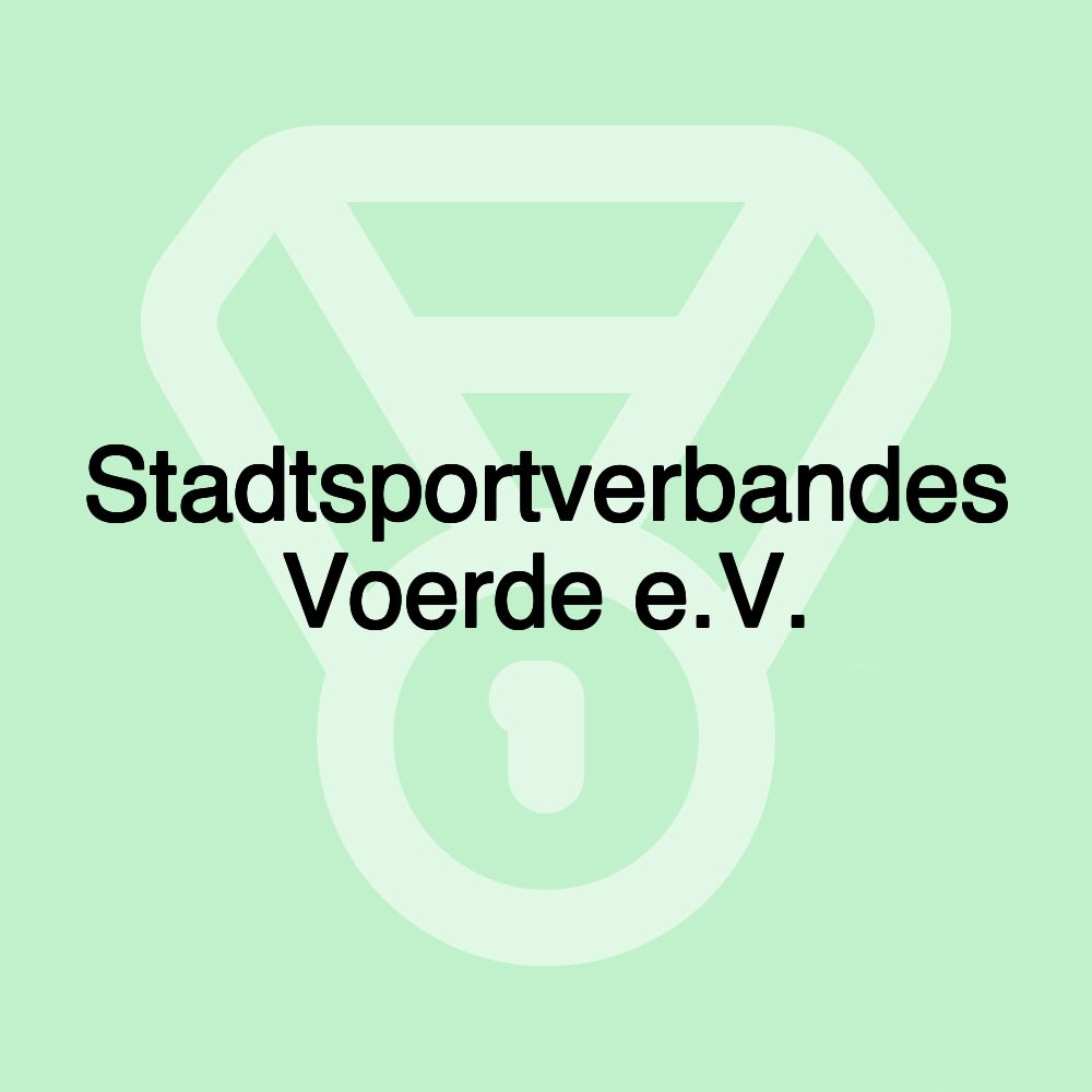 Stadtsportverbandes Voerde e.V.