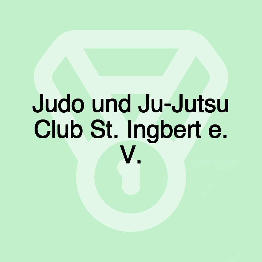 Judo und Ju-Jutsu Club St. Ingbert e. V.