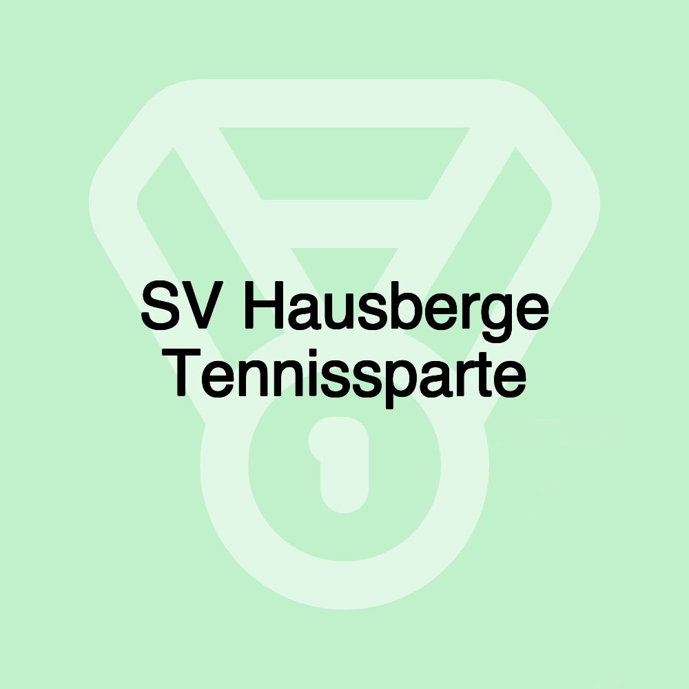 SV Hausberge Tennissparte