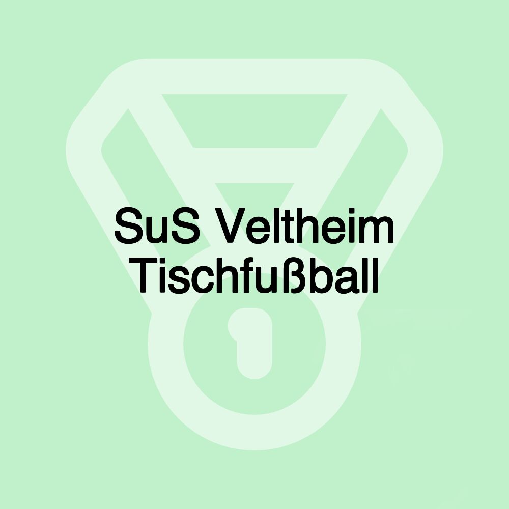 SuS Veltheim Tischfußball