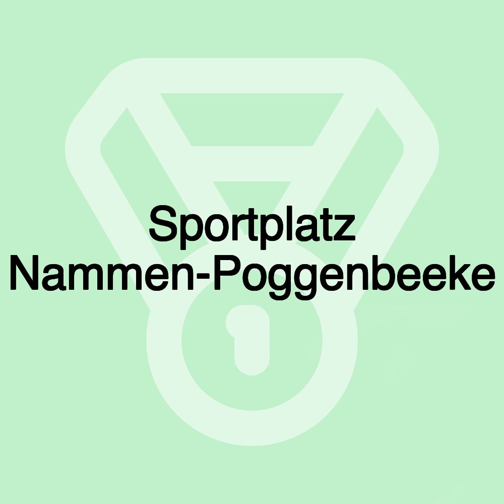 Sportplatz Nammen-Poggenbeeke