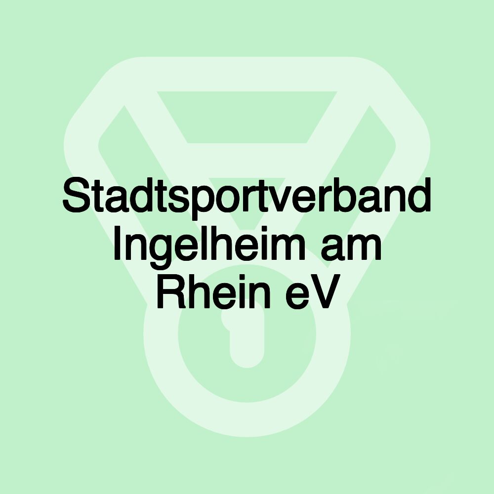 Stadtsportverband Ingelheim am Rhein eV