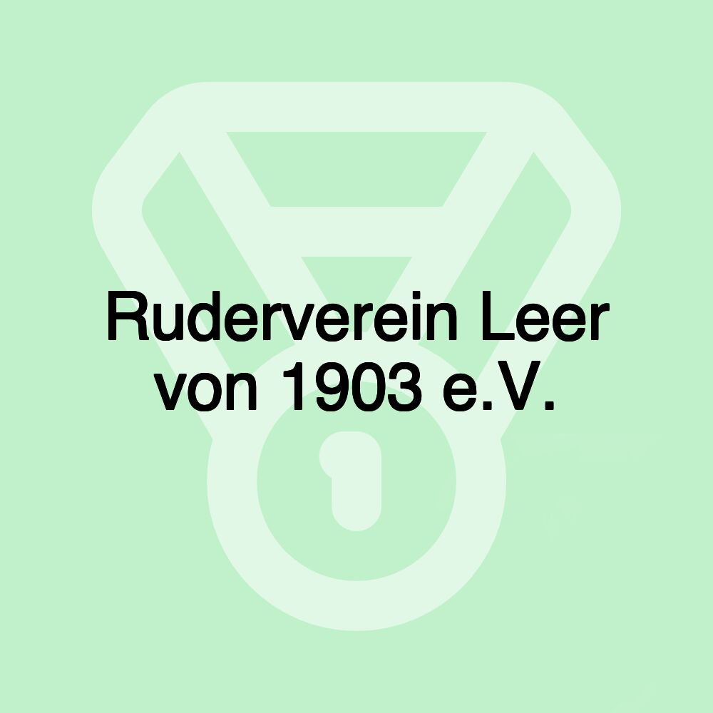 Ruderverein Leer von 1903 e.V.