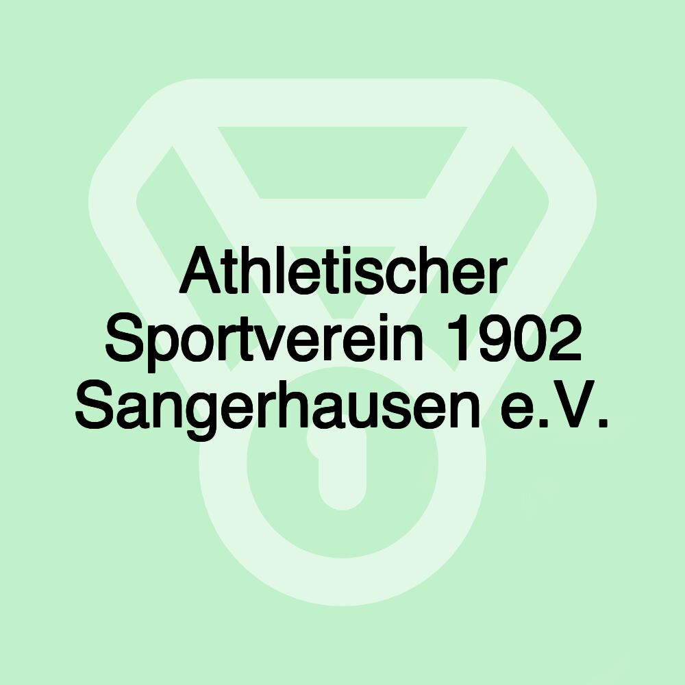 Athletischer Sportverein 1902 Sangerhausen e.V.