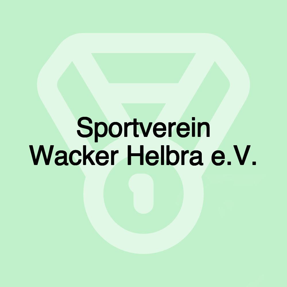 Sportverein Wacker Helbra e.V.