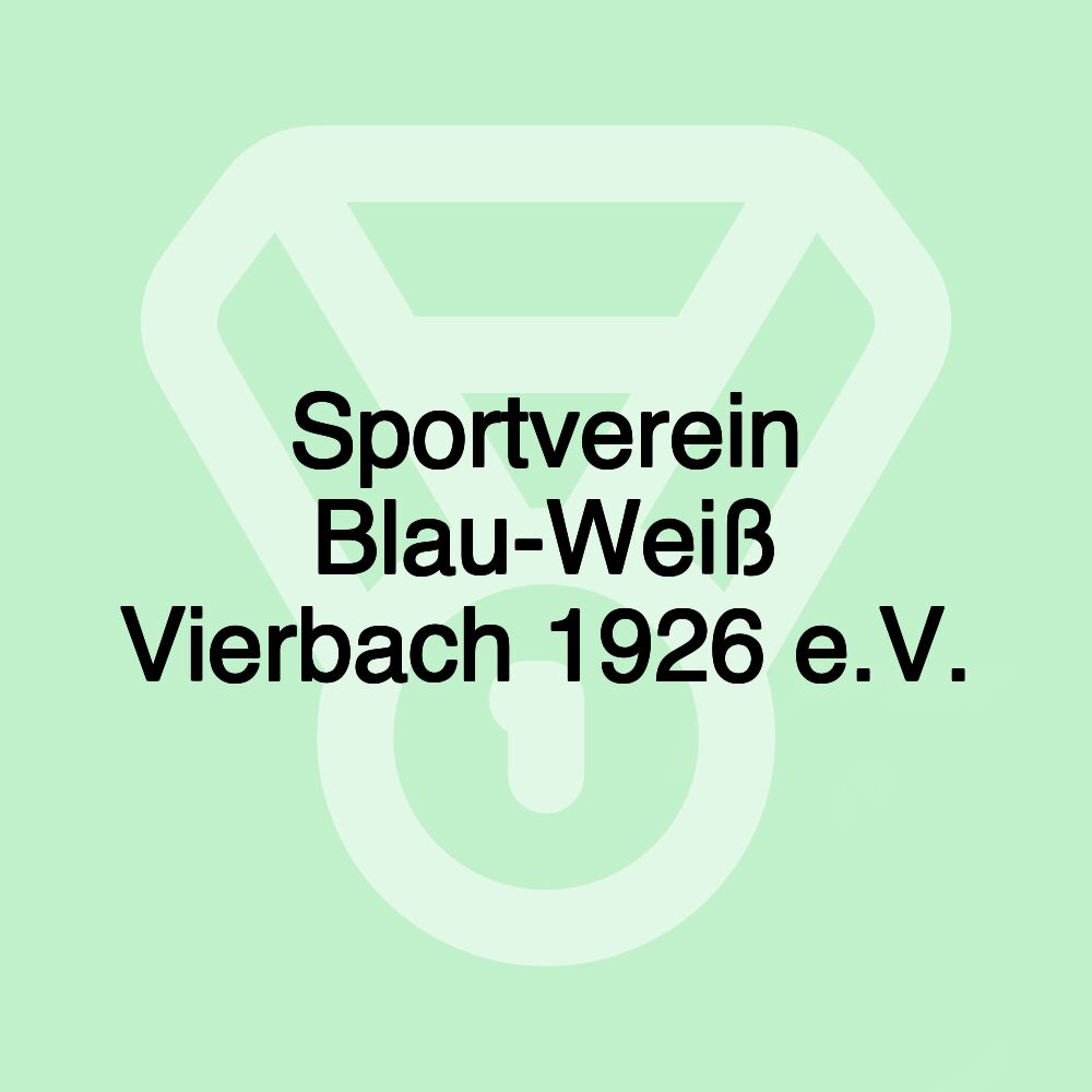 Sportverein Blau-Weiß Vierbach 1926 e.V.