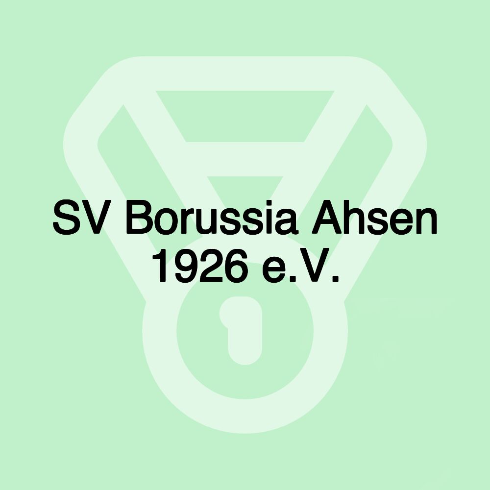 SV Borussia Ahsen 1926 e.V.