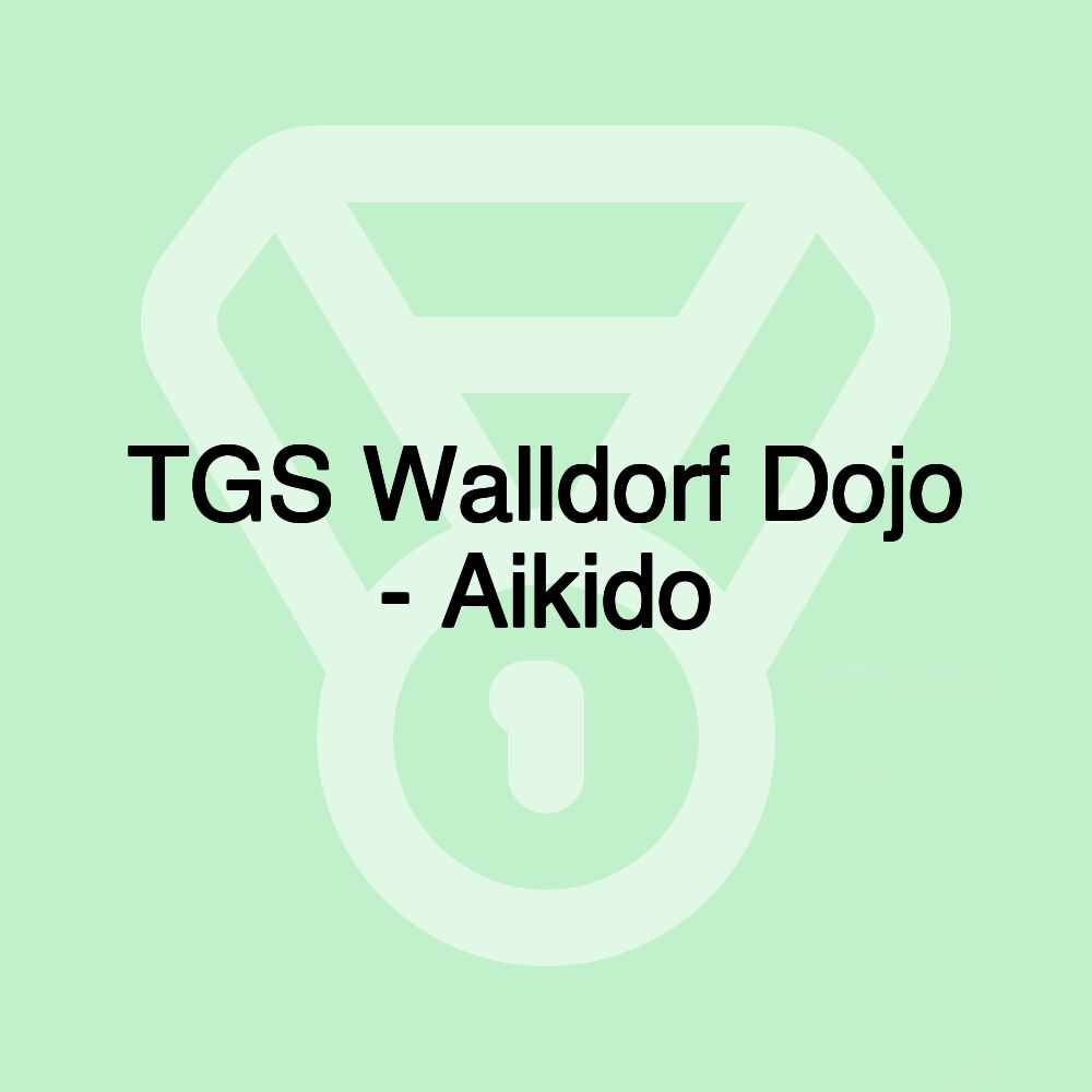 TGS Walldorf Dojo - Aikido