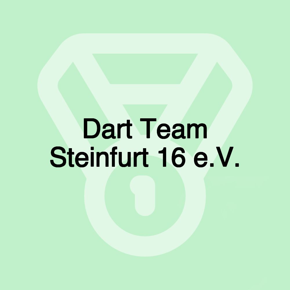 Dart Team Steinfurt 16 e.V.