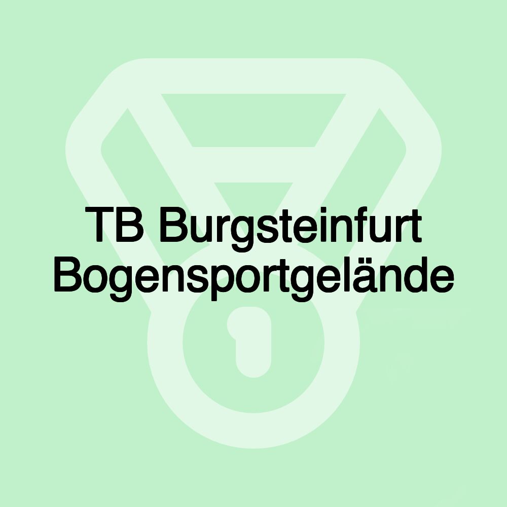 TB Burgsteinfurt Bogensportgelände