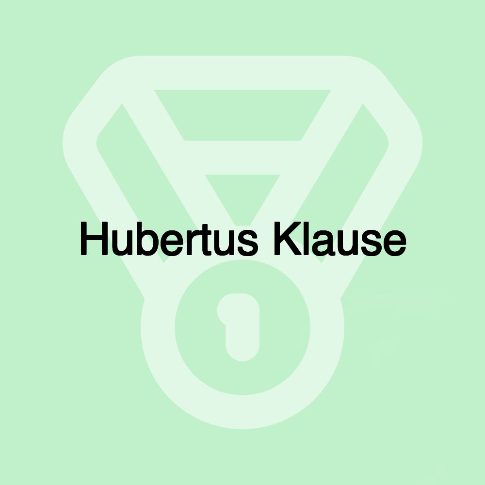 Hubertus Klause