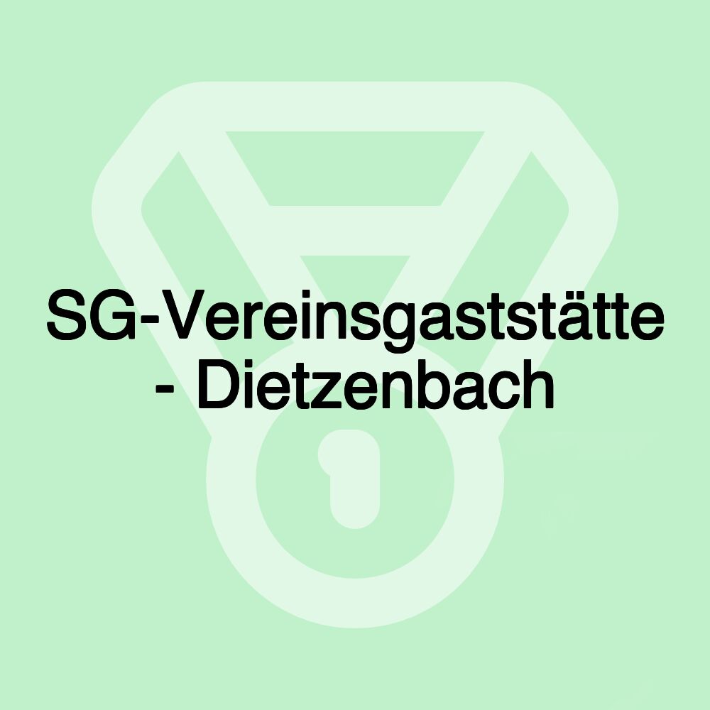 SG-Vereinsgaststätte - Dietzenbach