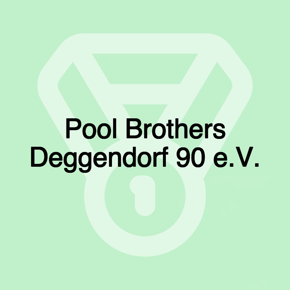 Pool Brothers Deggendorf 90 e.V.