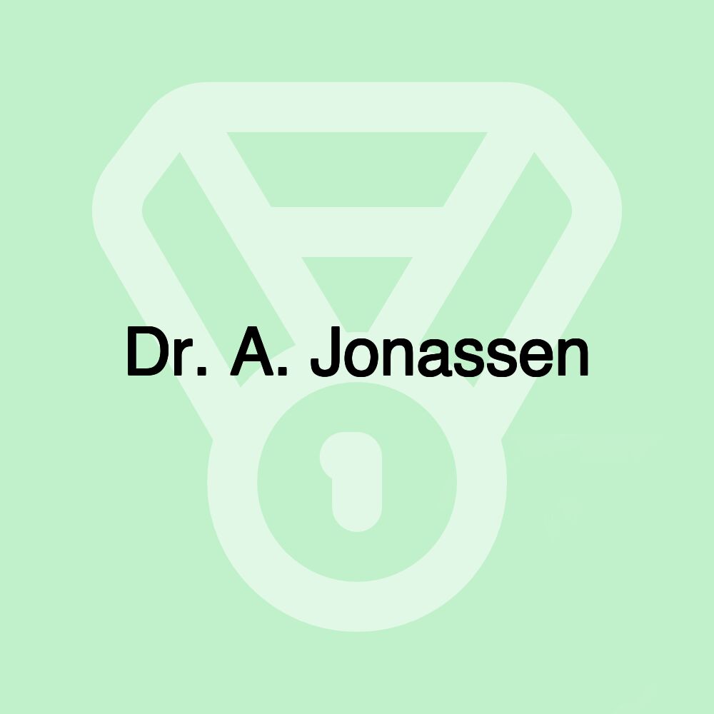 Dr. A. Jonassen