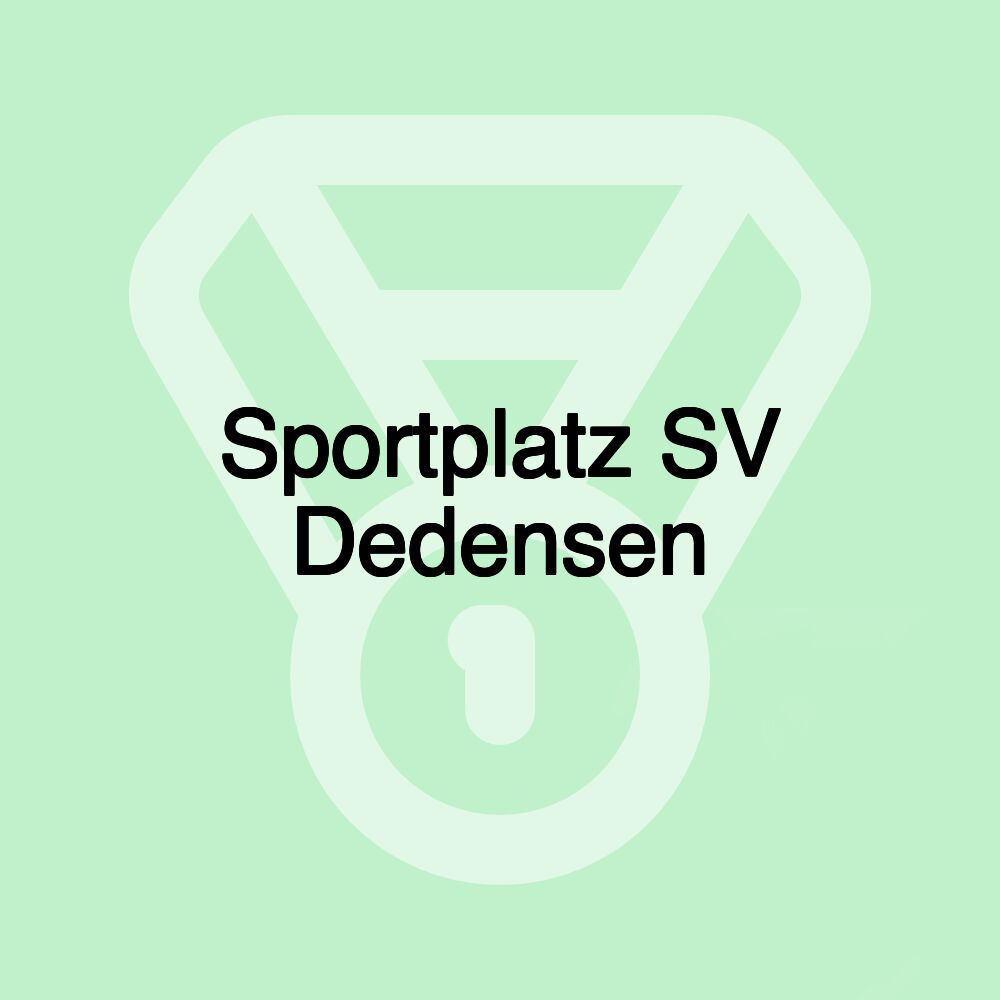 Sportplatz SV Dedensen