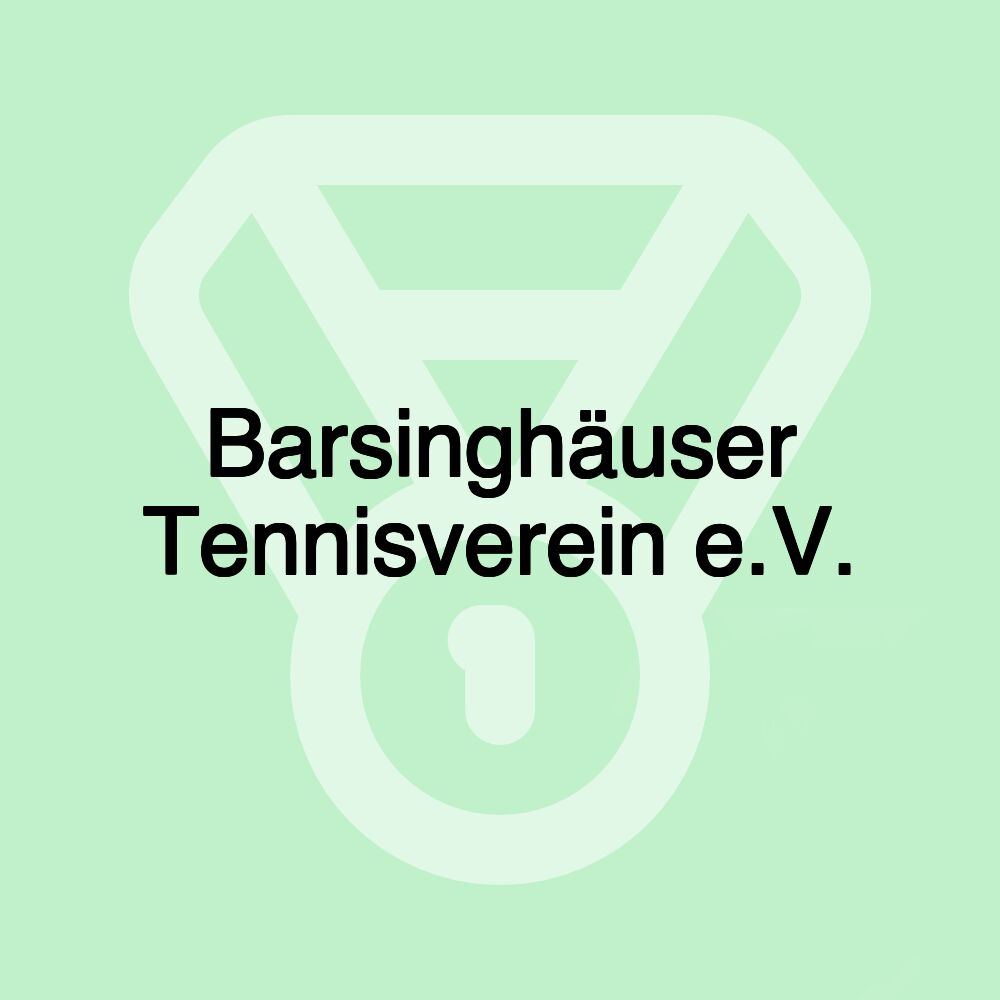 Barsinghäuser Tennisverein e.V.