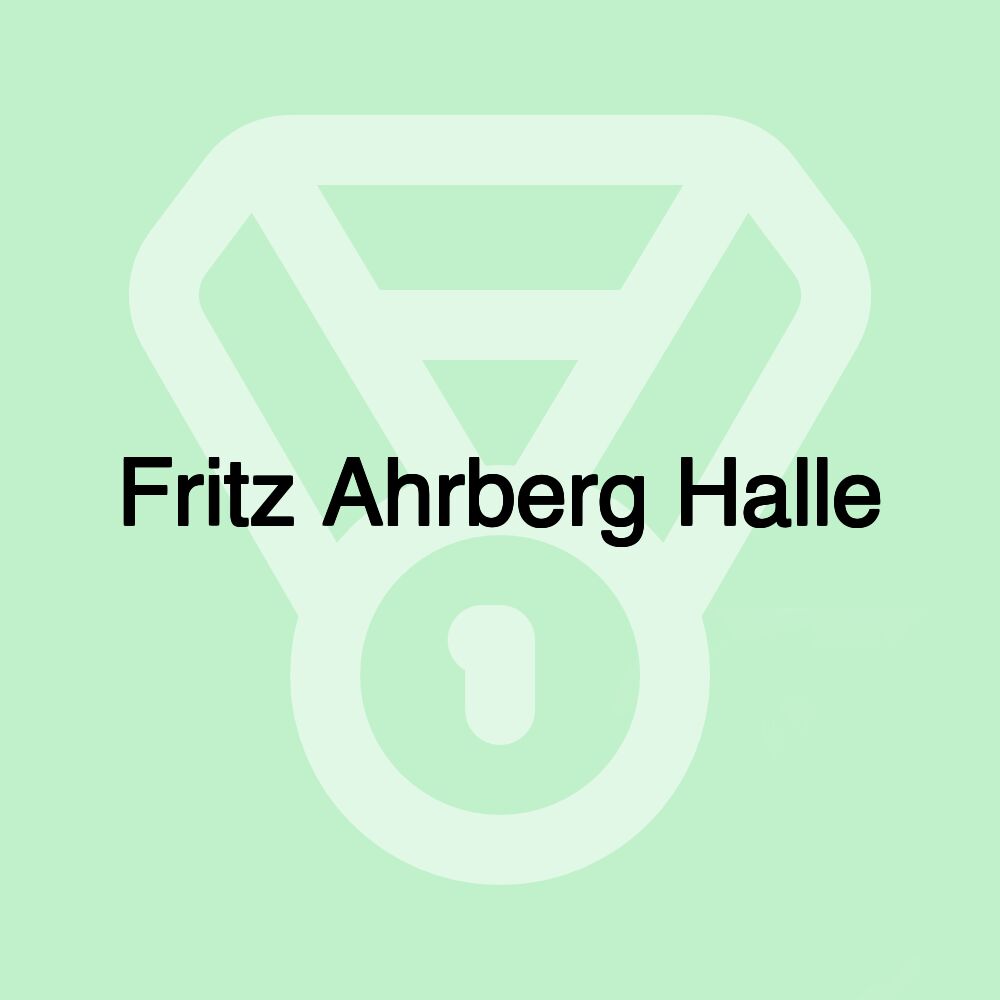 Fritz Ahrberg Halle