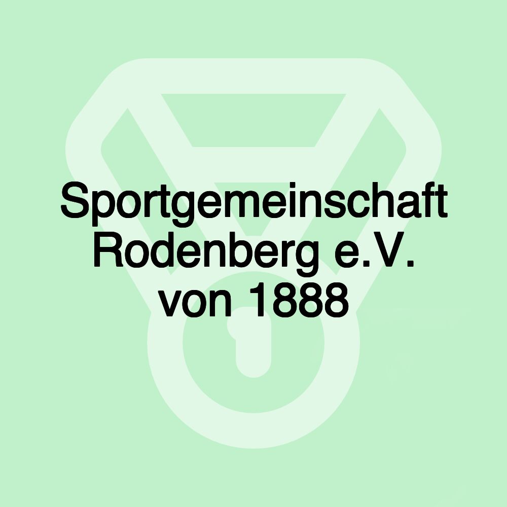 Sportgemeinschaft Rodenberg e.V. von 1888