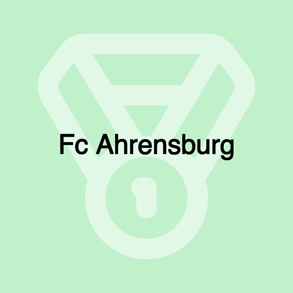 Fc Ahrensburg