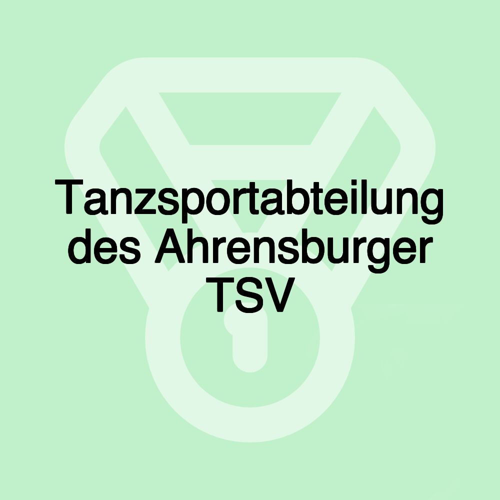 Tanzsportabteilung des Ahrensburger TSV