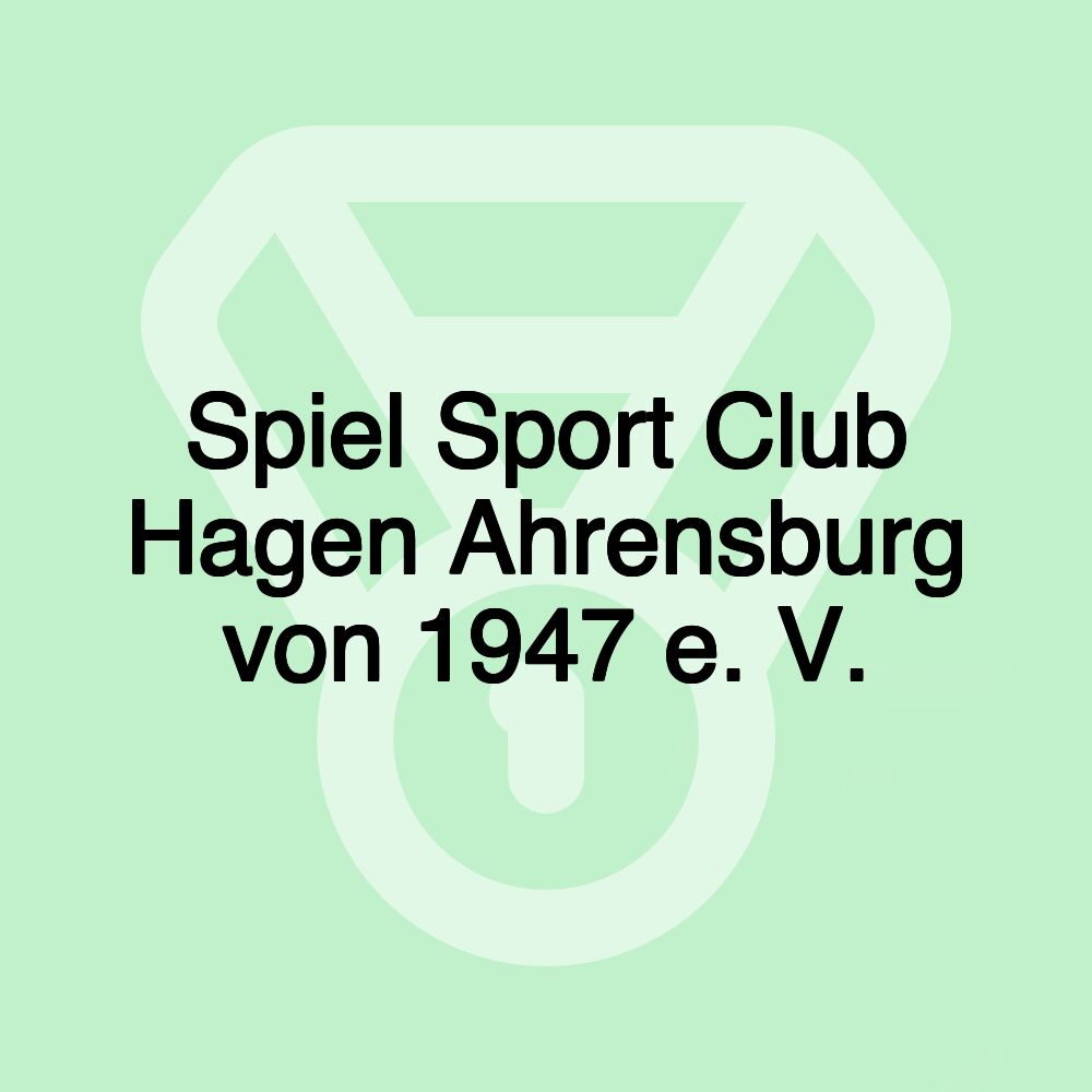 Spiel Sport Club Hagen Ahrensburg von 1947 e. V.