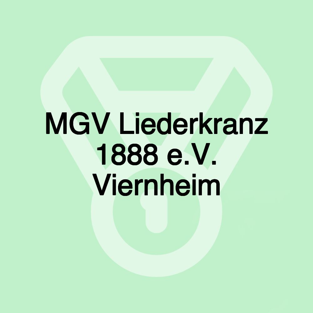 MGV Liederkranz 1888 e.V. Viernheim