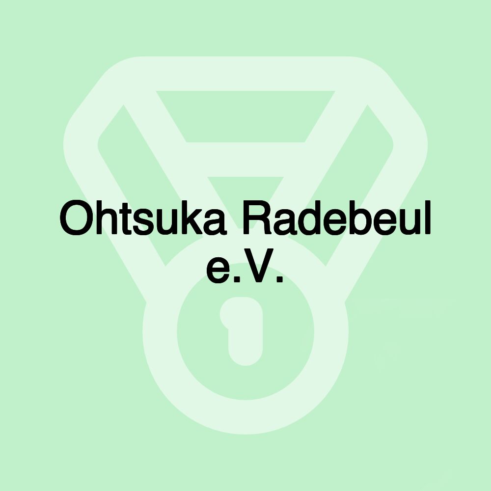 Ohtsuka Radebeul e.V.