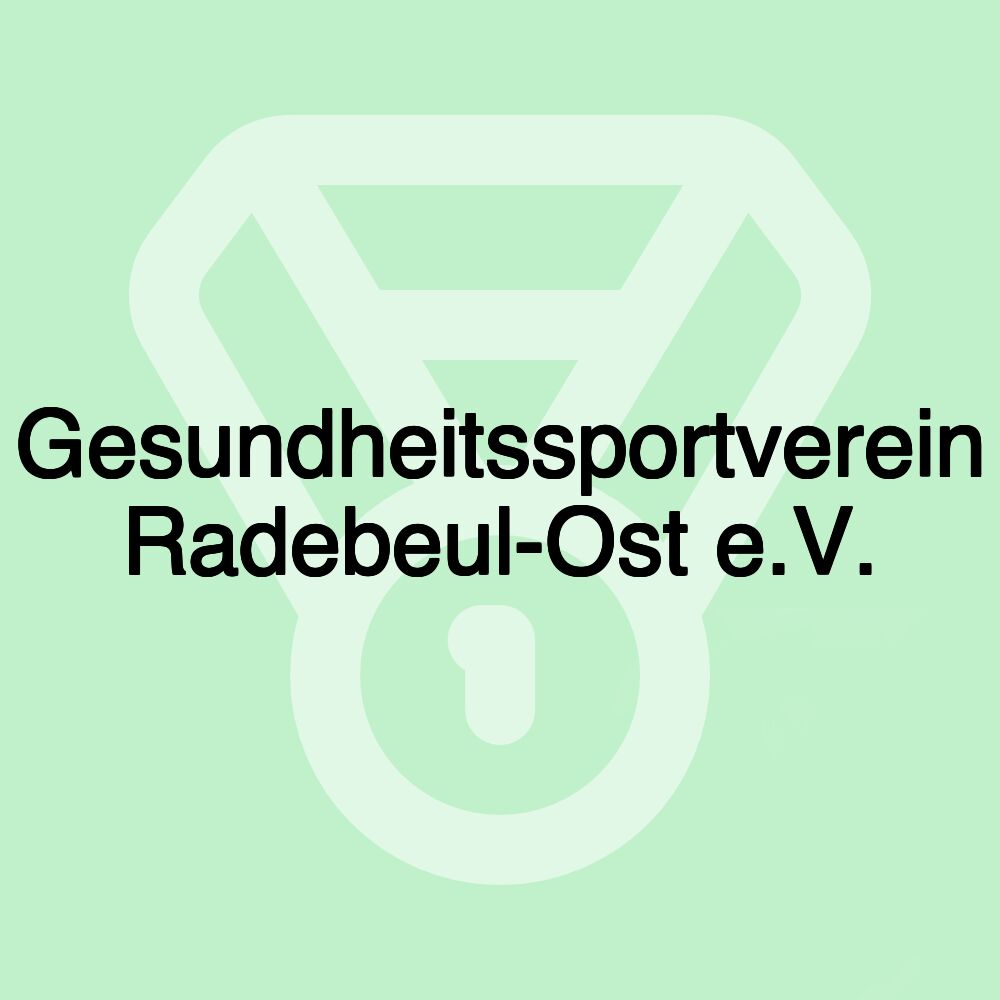 Gesundheitssportverein Radebeul-Ost e.V.