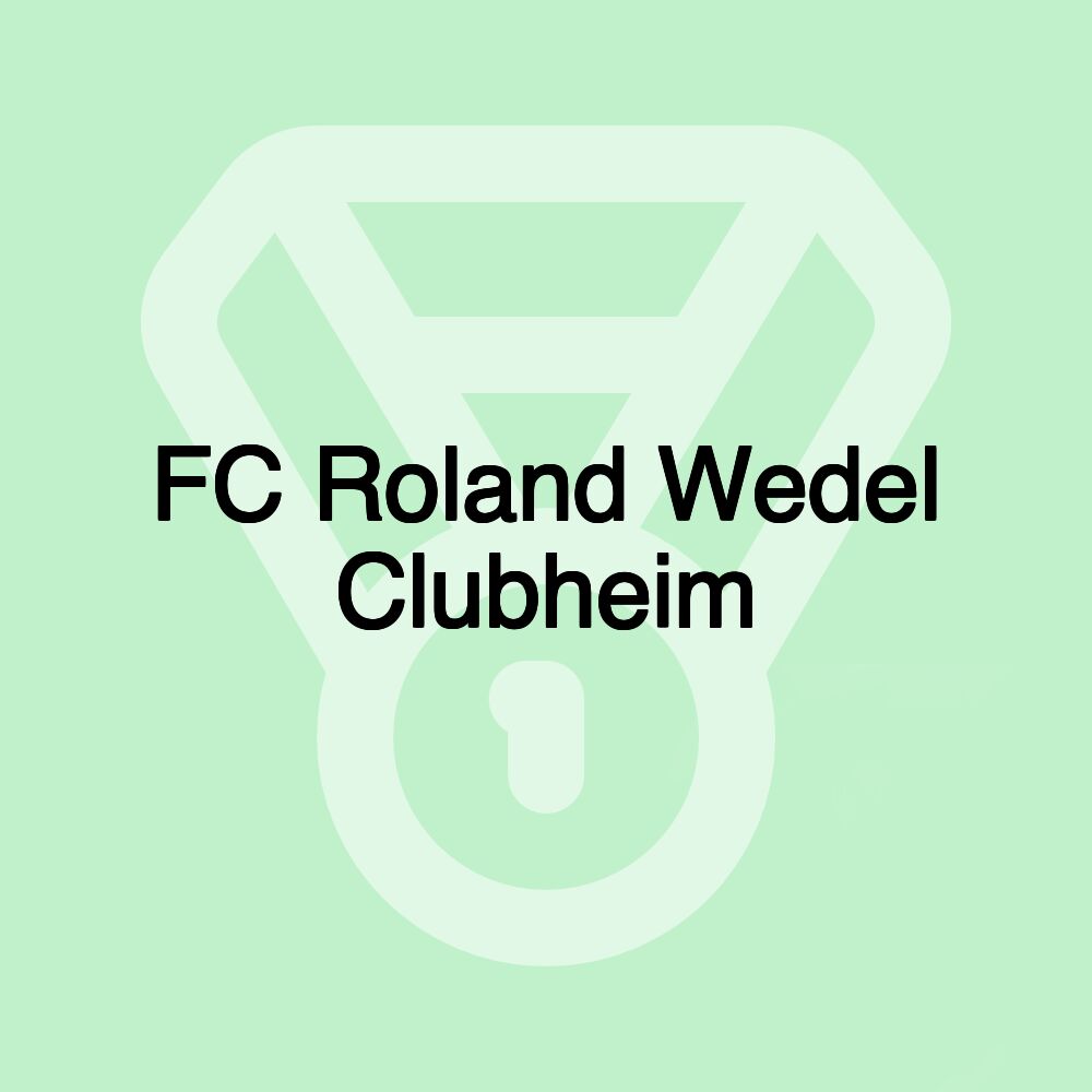 FC Roland Wedel Clubheim