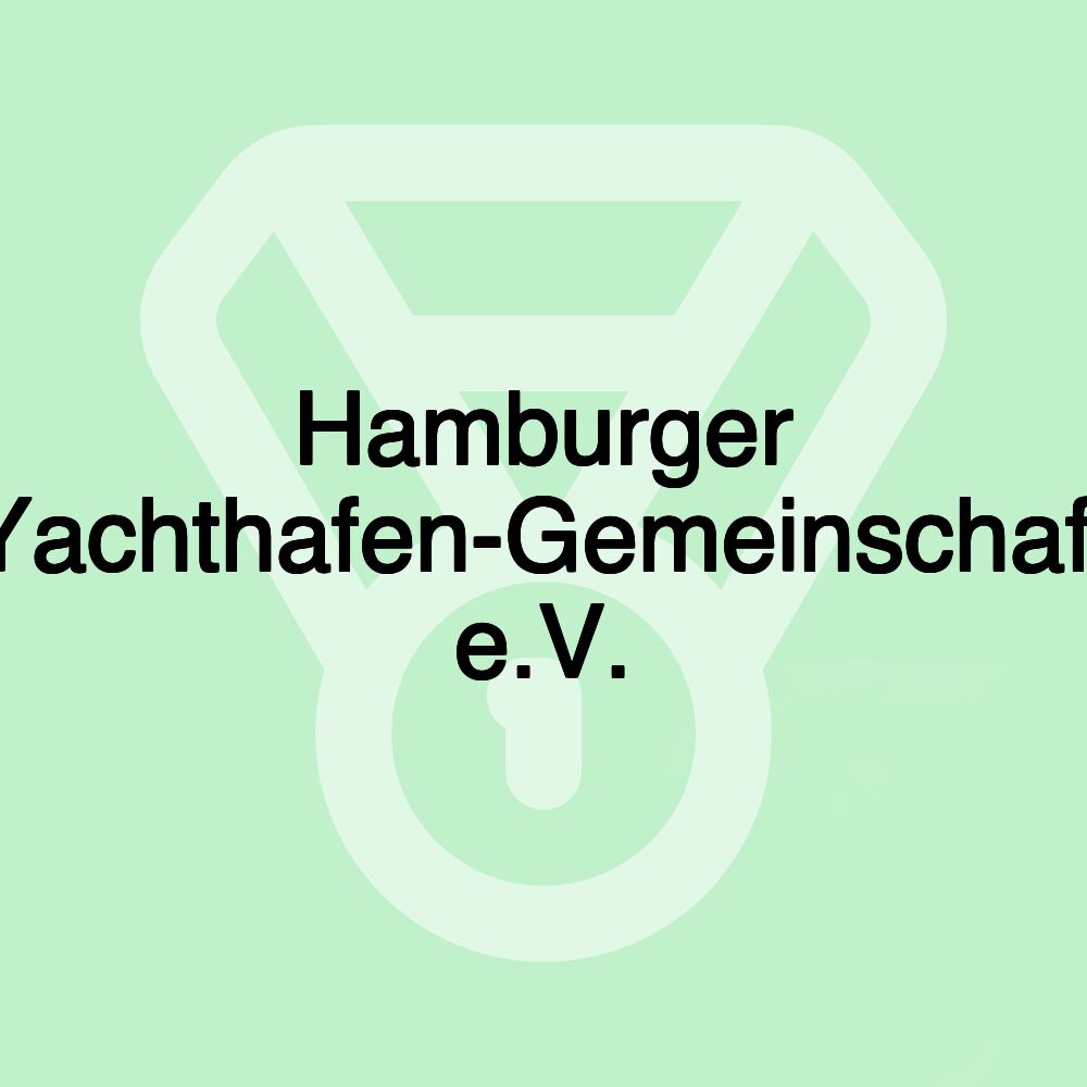 Hamburger Yachthafen-Gemeinschaft e.V.