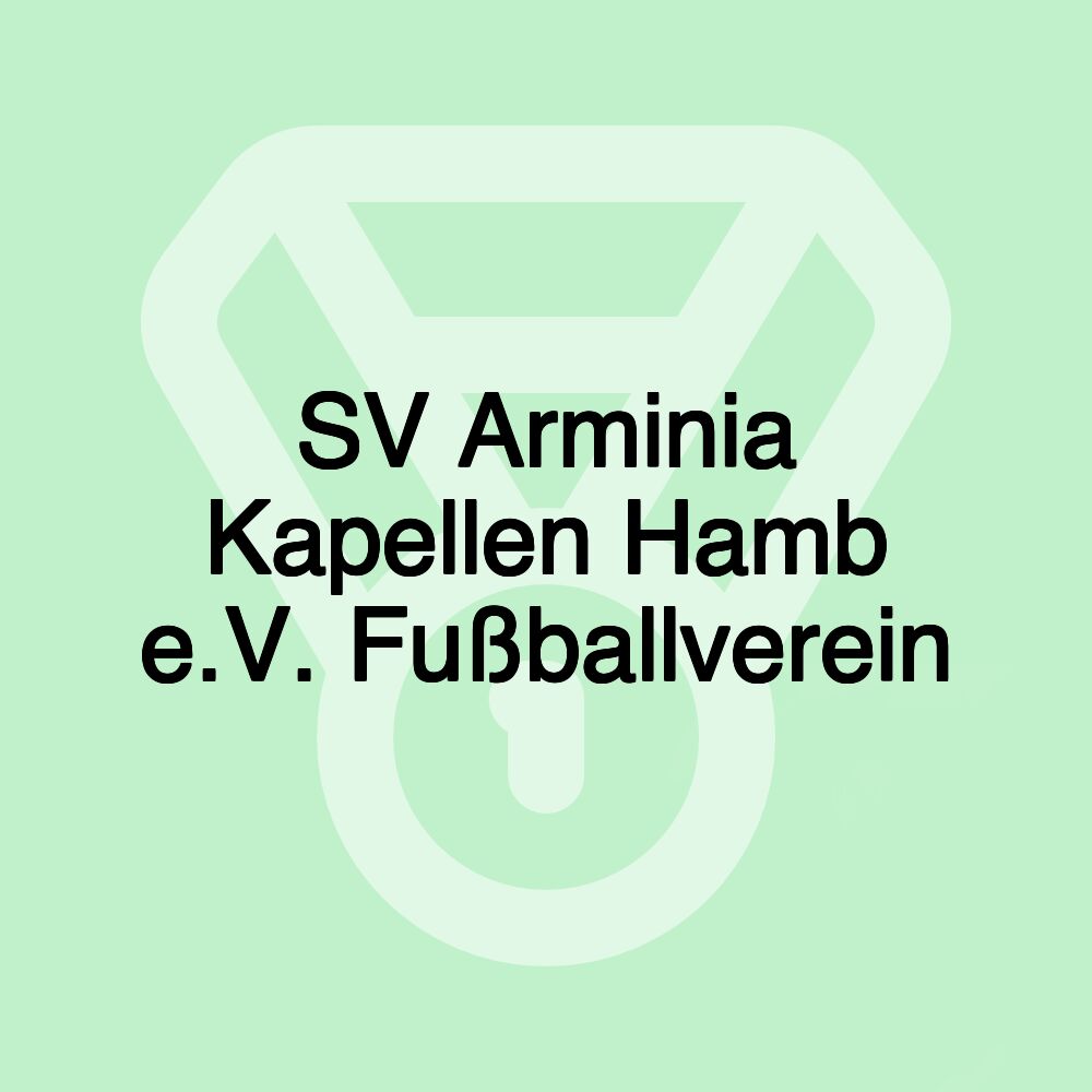 SV Arminia Kapellen Hamb e.V. Fußballverein