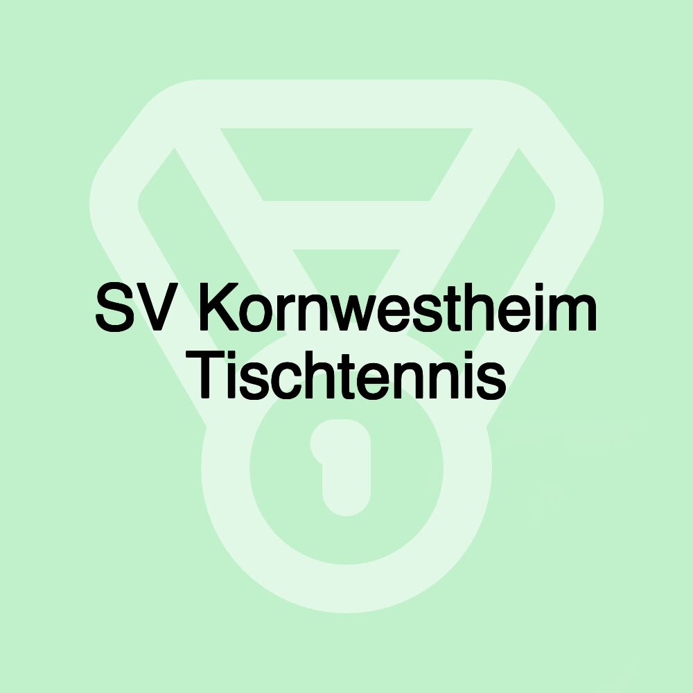 SV Kornwestheim Tischtennis