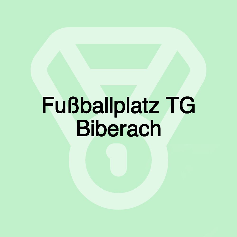 Fußballplatz TG Biberach