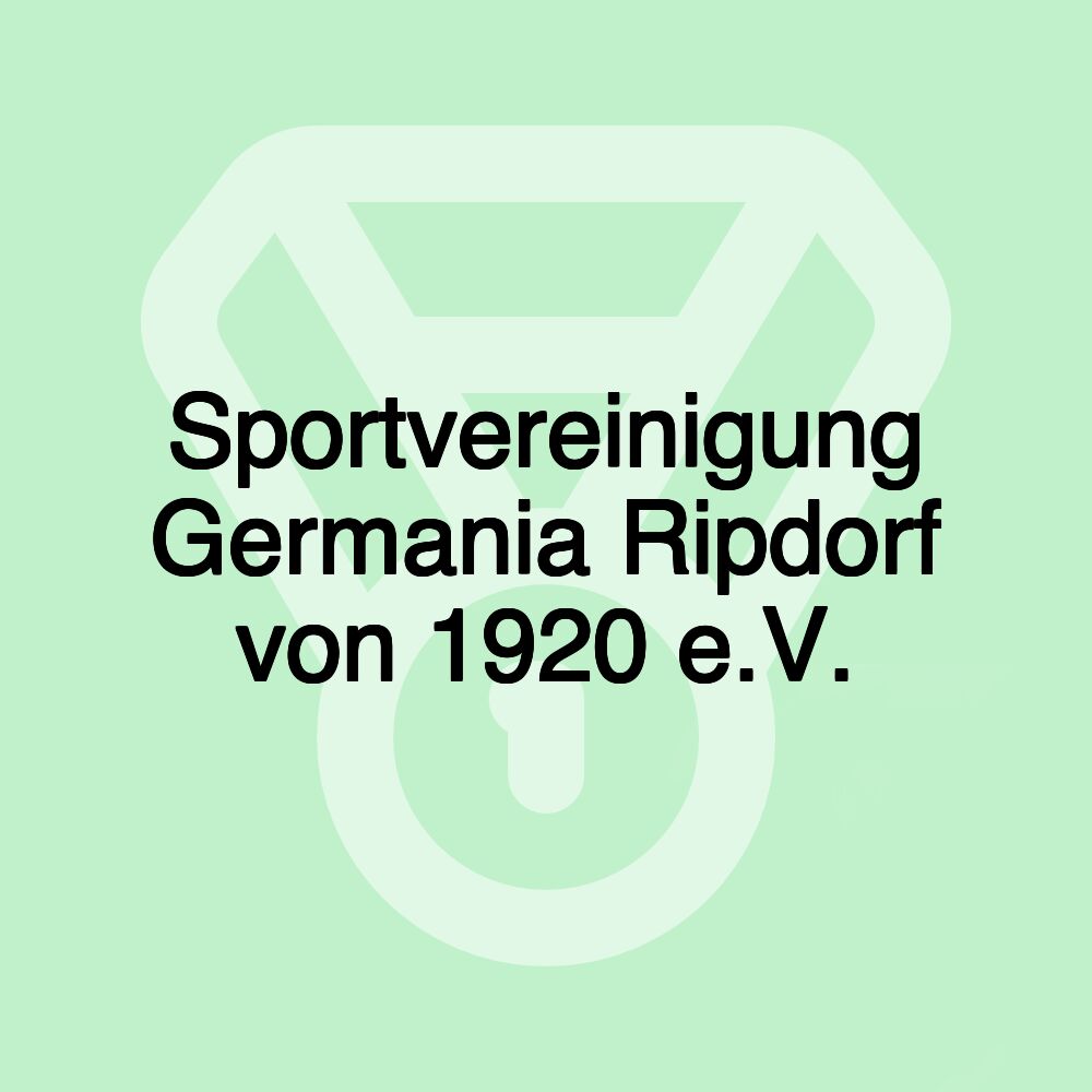 Sportvereinigung Germania Ripdorf von 1920 e.V.