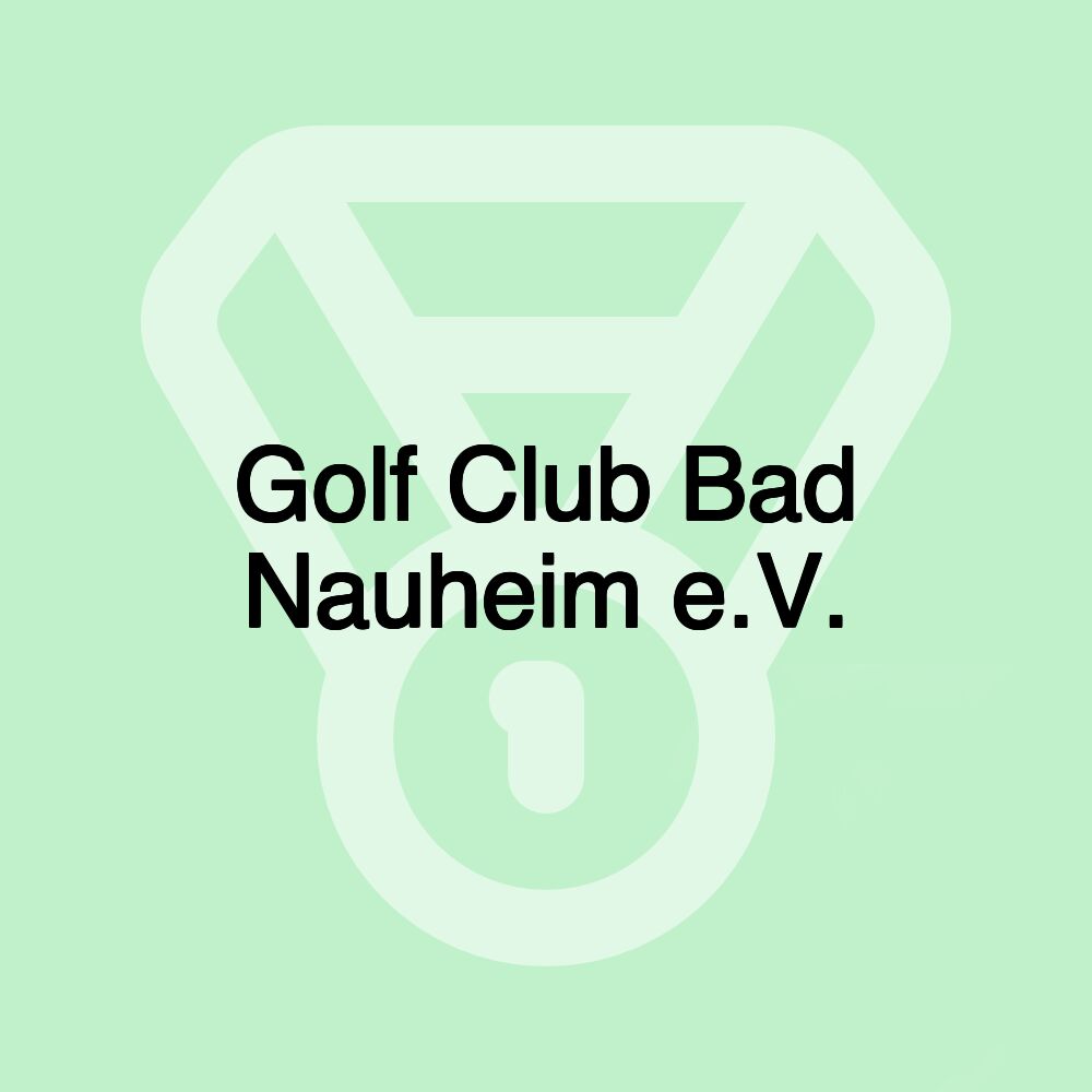 Golf Club Bad Nauheim e.V.