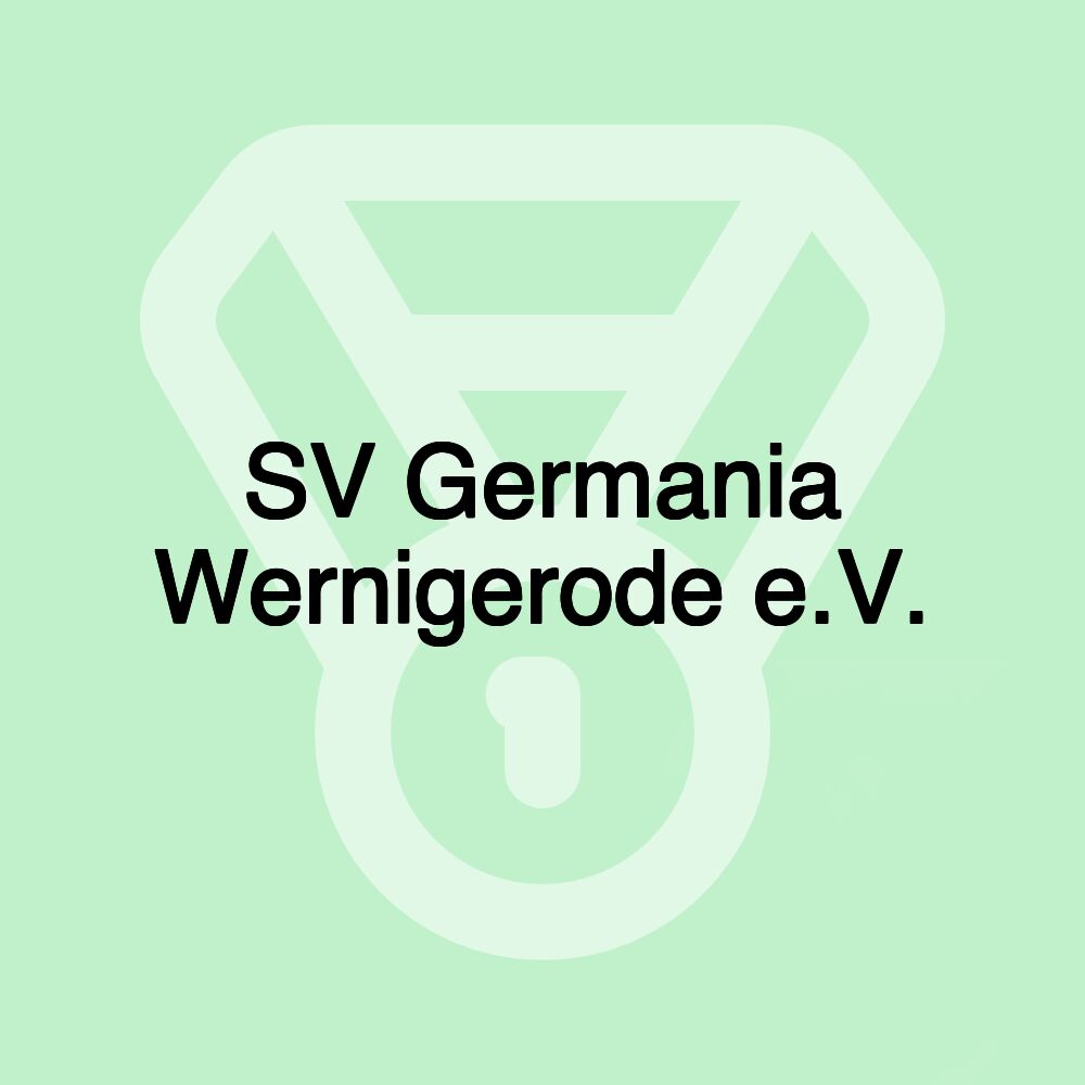 SV Germania Wernigerode e.V.