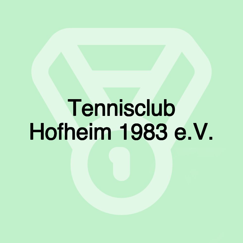 Tennisclub Hofheim 1983 e.V.