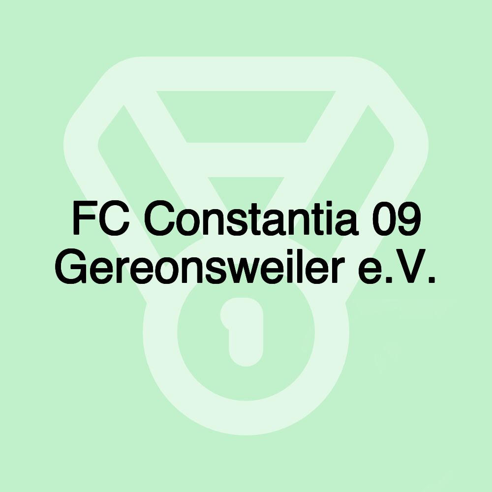 FC Constantia 09 Gereonsweiler e.V.