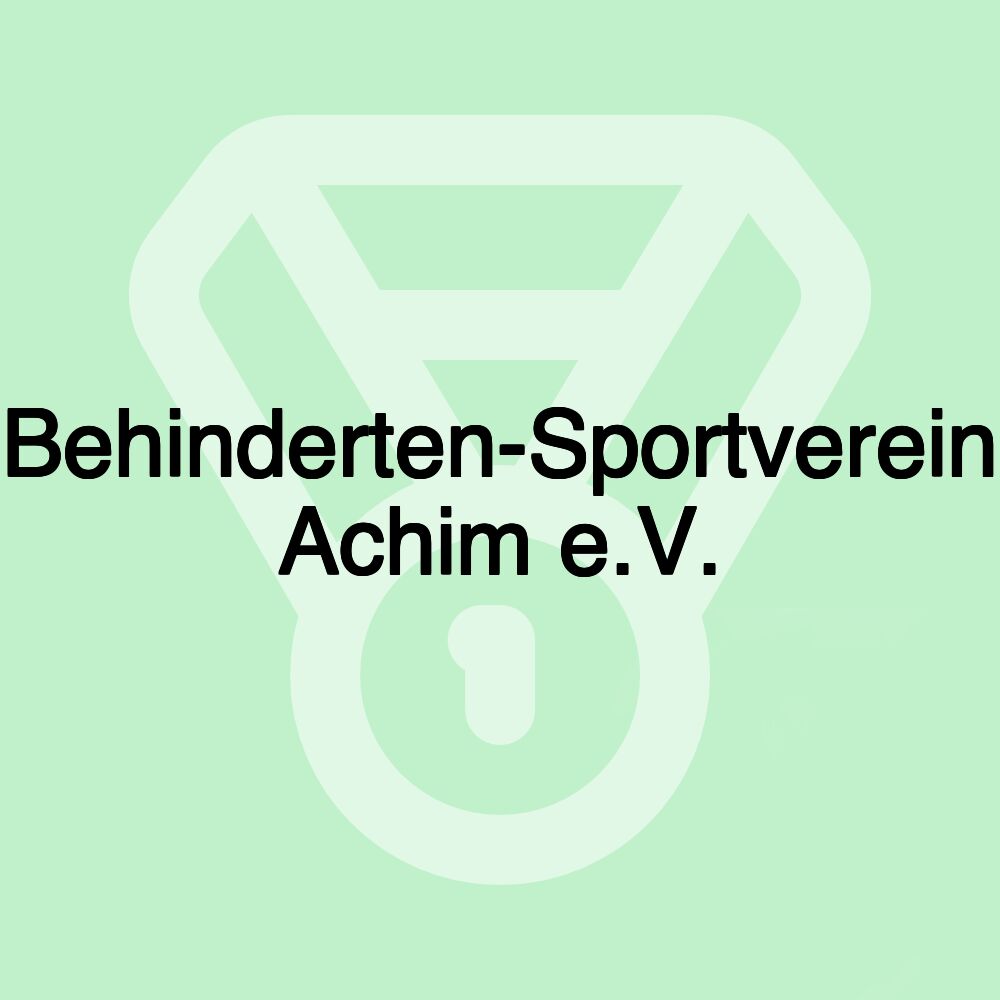 Behinderten-Sportverein Achim e.V.