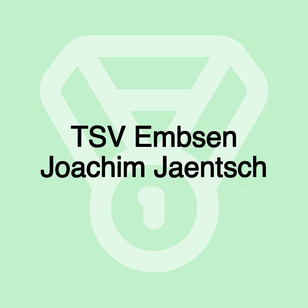 TSV Embsen Joachim Jaentsch