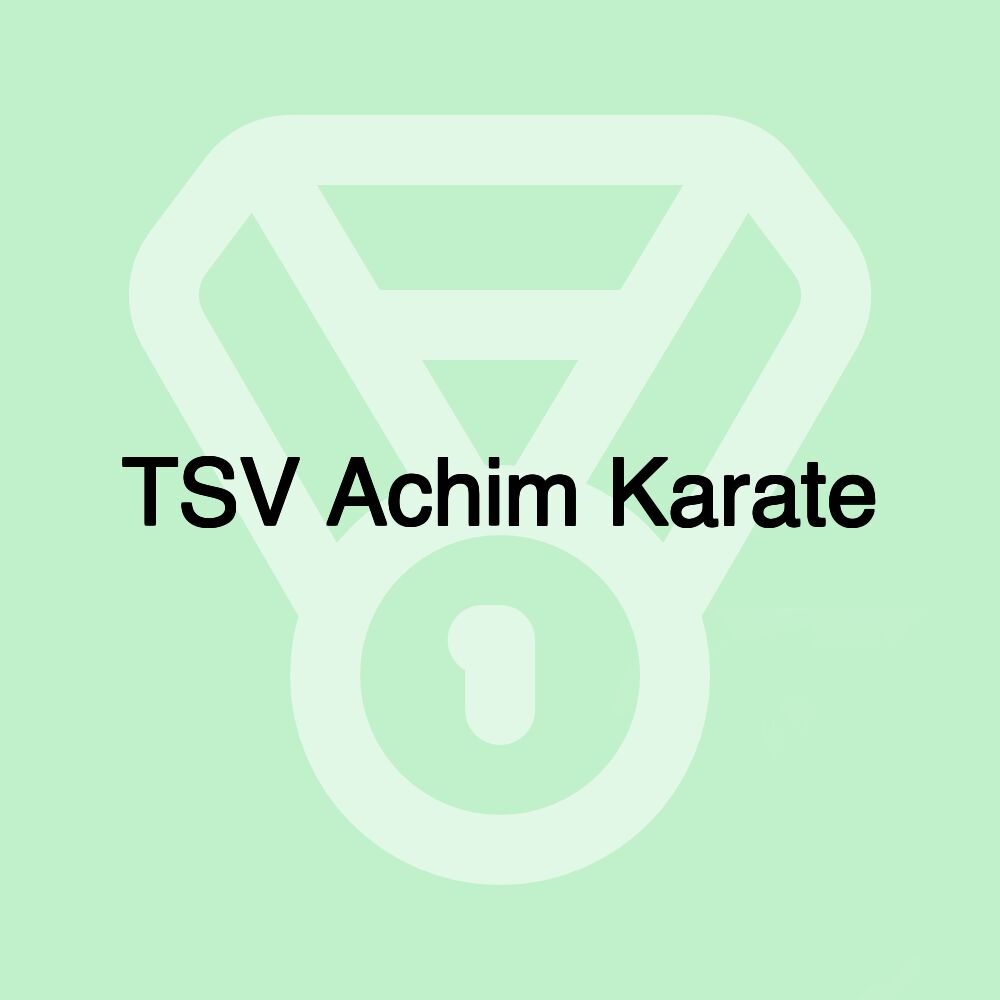 TSV Achim Karate