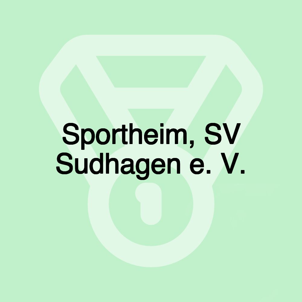 Sportheim, SV Sudhagen e. V.