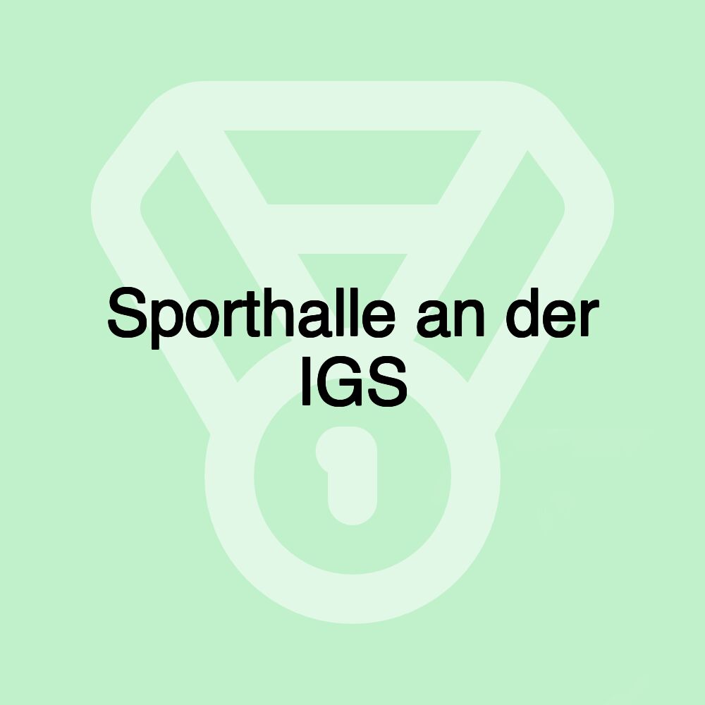 Sporthalle an der IGS