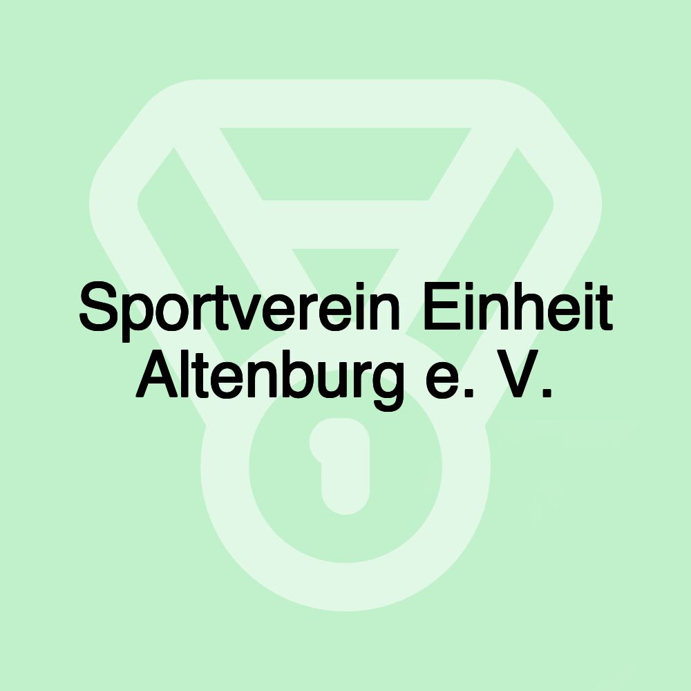 Sportverein Einheit Altenburg e. V.