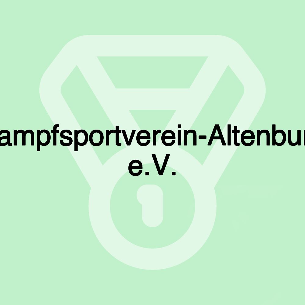 Kampfsportverein-Altenburg e.V.