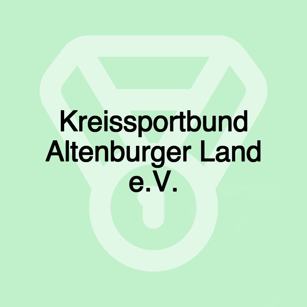 Kreissportbund Altenburger Land e.V.