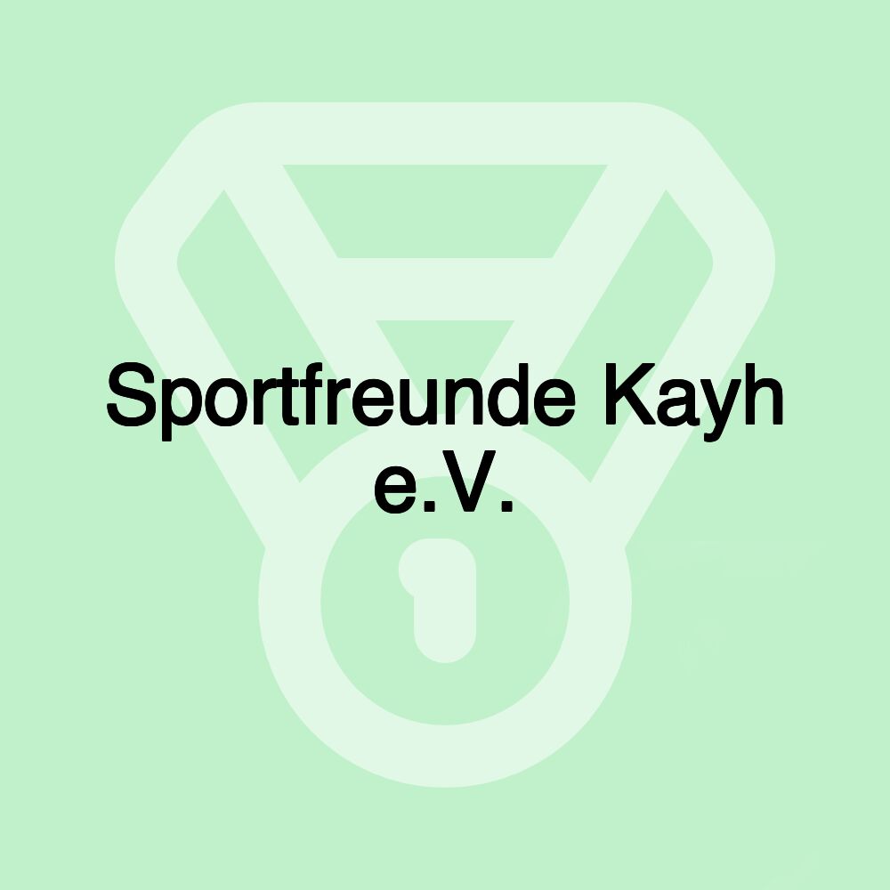 Sportfreunde Kayh e.V.