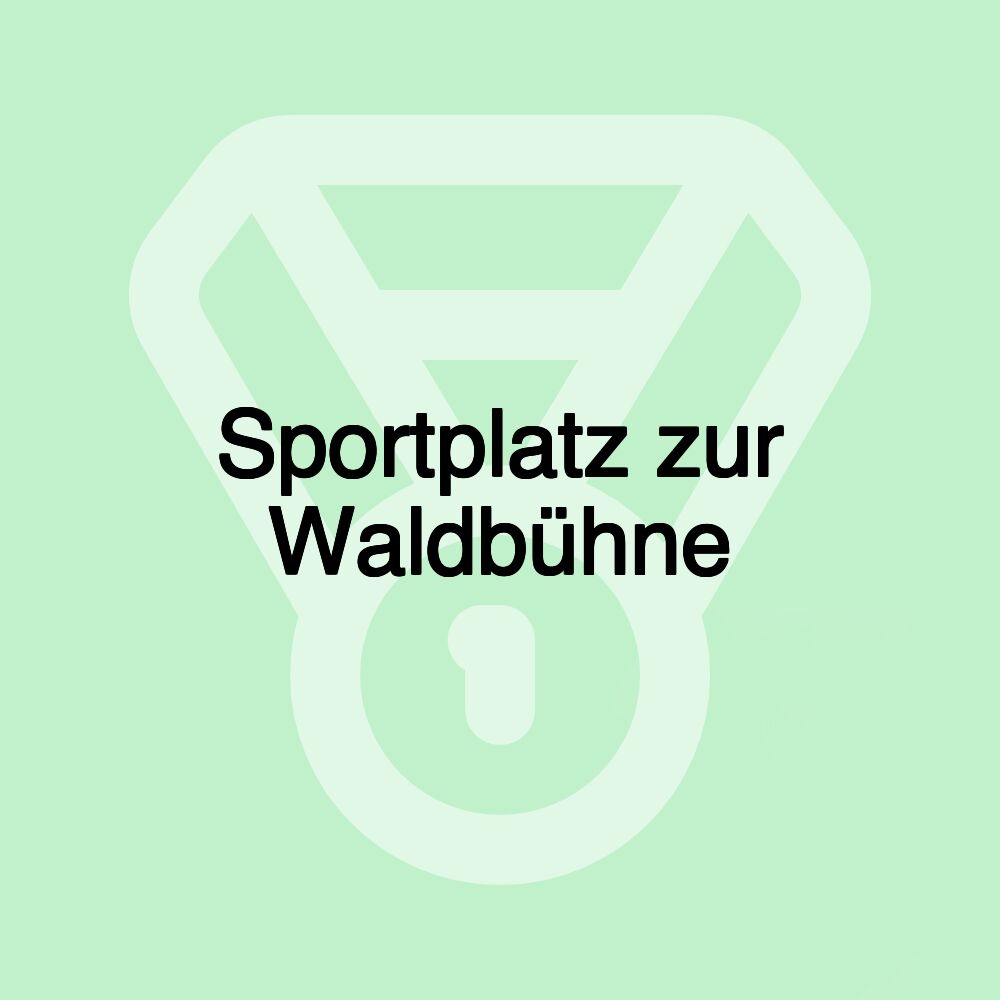 Sportplatz zur Waldbühne